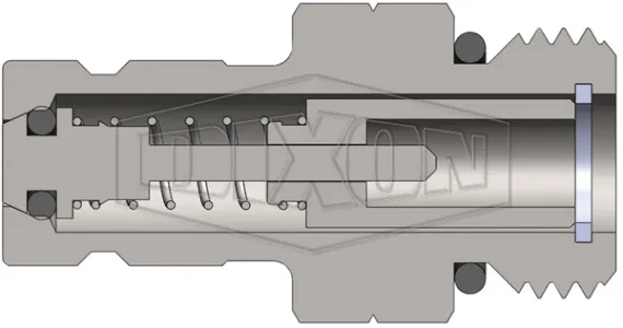 PD-Series Diagnostic Interchange Male Threaded Plug | Dixon